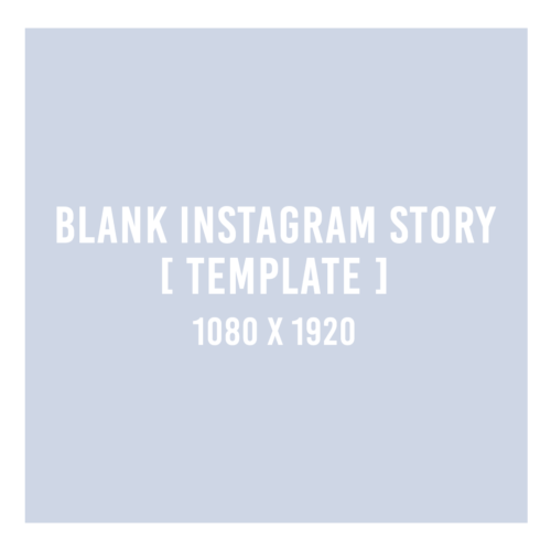 Blank Instagram Story