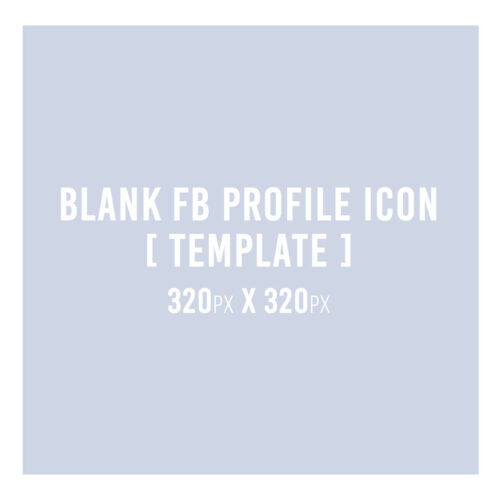 Blank FB Profile Icon